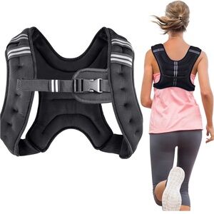 Henkelion Weighted Vest Weight Vest for Men Women Kids Weights Included, Body